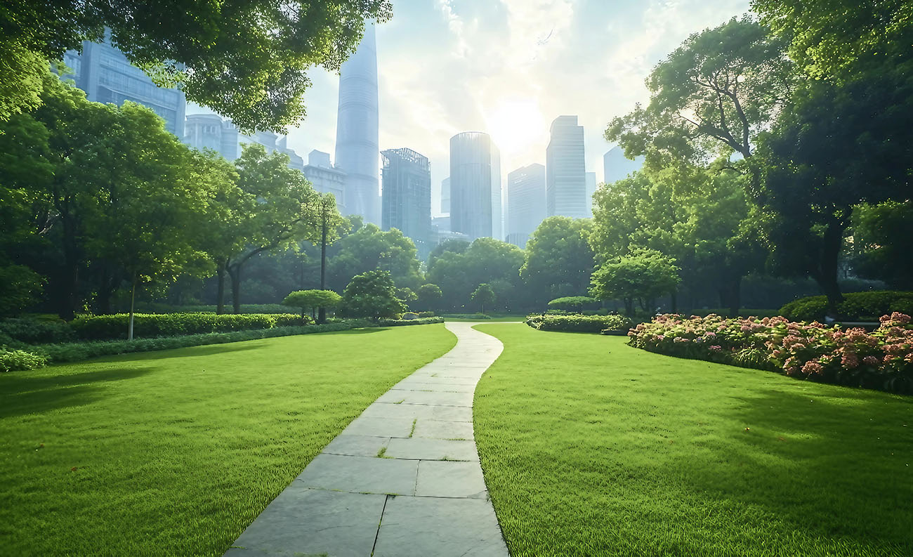 공원을 품은<BR> 쾌적한 삶